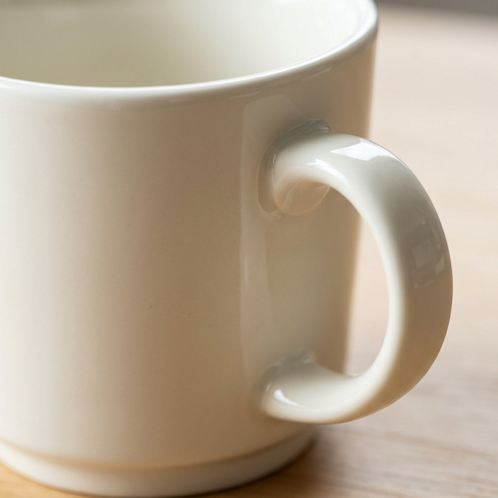 Wvkmb Clearcrest Ceramic Coffee Mug 12 oz Ivory - Detail view