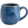 Wvkmb Reactive Glaze Ceramic Mug Blue 15 oz