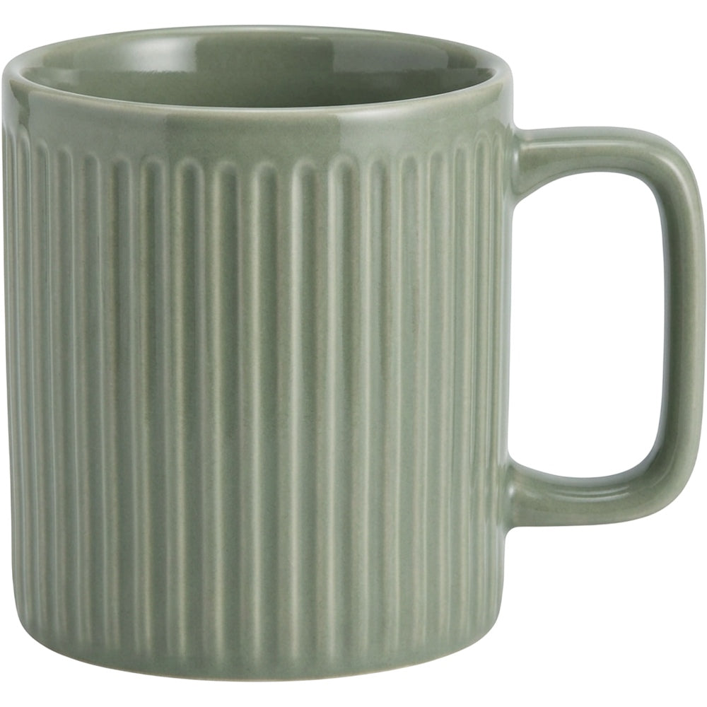 Wvkmb Ribfield Ceramic Coffee Mug 14 oz Sage - Product view