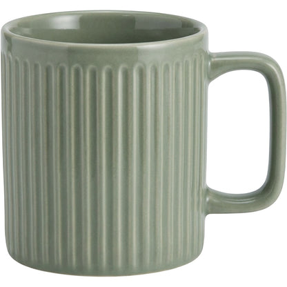 Wvkmb Ribfield Ceramic Coffee Mug 14 oz Sage - Product view