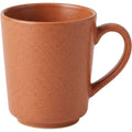 Wvkmb Taperclay Ceramic Latte Mug 16 oz Terracotta Speckle - Product view